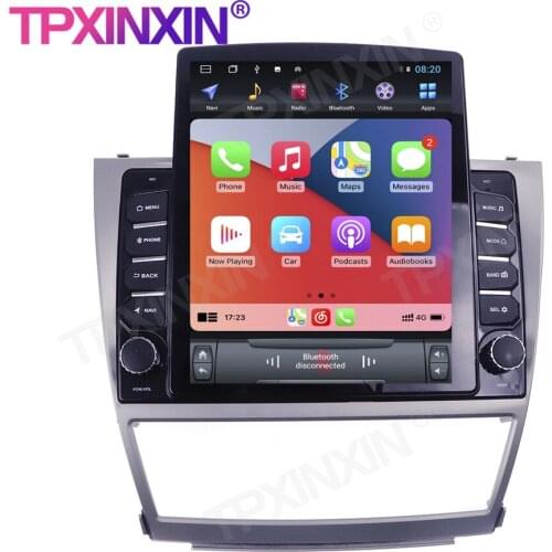 6+128GB For Toyota Camry 2006-2012 Android 10.0 DSP IPS GPS Car Multimedia Player Head Unit Audio Radio Navigtion Tape Recorder