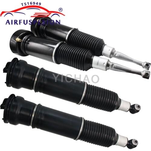 4pcs Front + Rear Air Suspension Shock Absorber For Rolls Royce Phantom Air Suspension Strut 37106785171 37106785172 37106796508