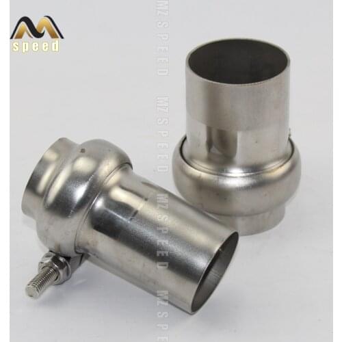 Car Accessories 304 stainless steel pipe exhaust pipe universal joint universal muffler adjustment adapter pipe