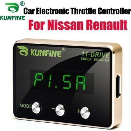 Car Electronic Throttle Controller Racing Accelerator Potent Booster For Nissan Renault Tuning Parts Accessory