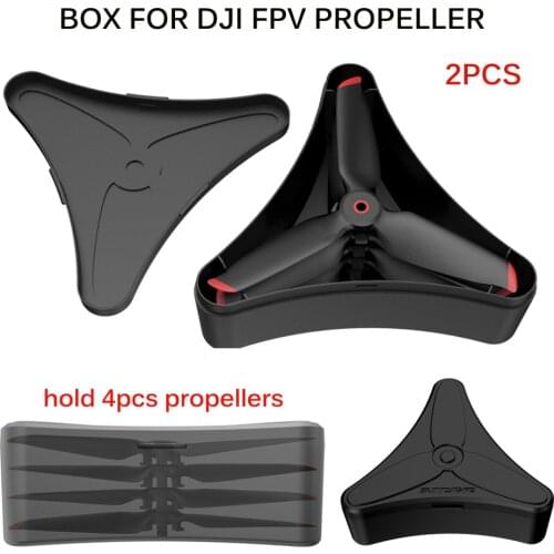 For DJI FPV 5328S Propeller Storage Box Shock-proof Dustproof Protective Case Propeller Holder Bag for DJI FPV Combo Accessories