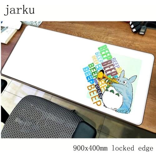Totoro mouse pad gamer 900x400mm notbook mouse mat gel large gaming mousepad HD pattern pad mouse PC desk padmouse accessories