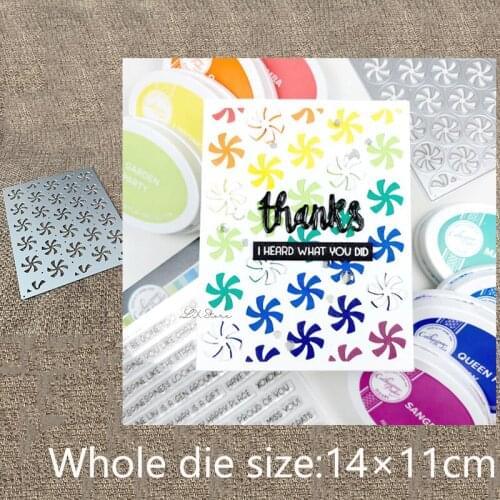 XLDesign Craft Metal Cutting Dies stencil mold Peppermint Twist decoration scrapbook Album Paper Card Craft Embossing die cuts