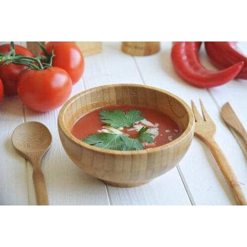 Taso Soup Bowl | Bamboo | Home - Kitchen | Made in Turkey | Free Shipping