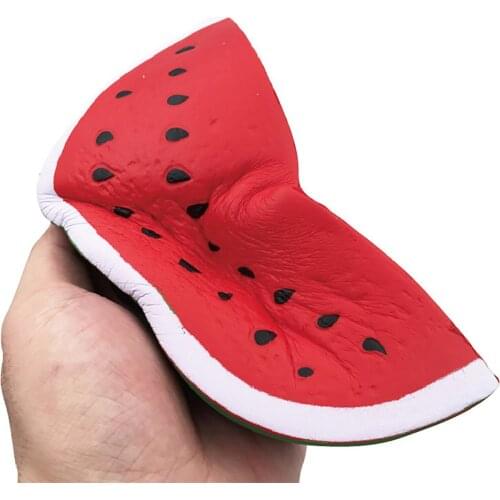 Watermelon Model Fake Food Decompression Toy Slow Rising Stress Reliever Squeeze Toys Adults Kids Favor
