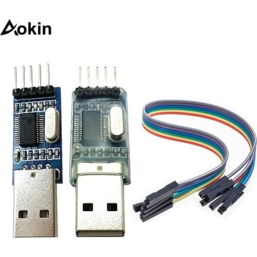 PL2303 USB To RS232 TTL Converter Adapter Module with Dust-Proof Cover PL2303HX