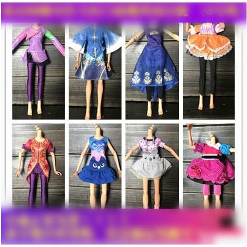 30cm Doll Dress Fashion Clothes suit for licca For Barbie Doll for blythe Accessories Baby Toys Best Girl' Gift