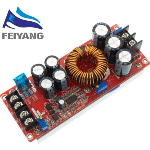 1PCS SAMIORE ROBOT 1200W 20A DC Converter Boost Step-up Power Supply Module