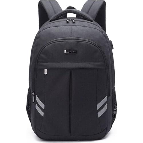 Backpack mens backpack breathable wear-resistant business computer bag travel bag student schoolbag