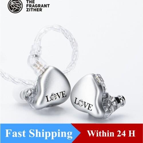 TFZ MY LOVE 4 HIFI In Ear Earphone K60 Strong Drivers Unit Hybrid Headphones DJ Monitor 2 Pin Headset With 3.5mm Diamond Plug