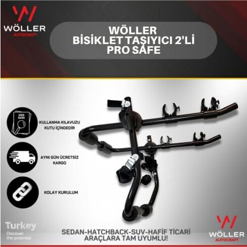 Bicycle Carrier 2'li Bicycle Carrying Bracket Pro Safe