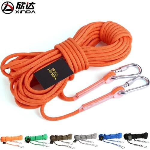 XINDA outdoor mountaineering safety rope climbing rope rescue rope safety ropes wilderness survival equipment supplies