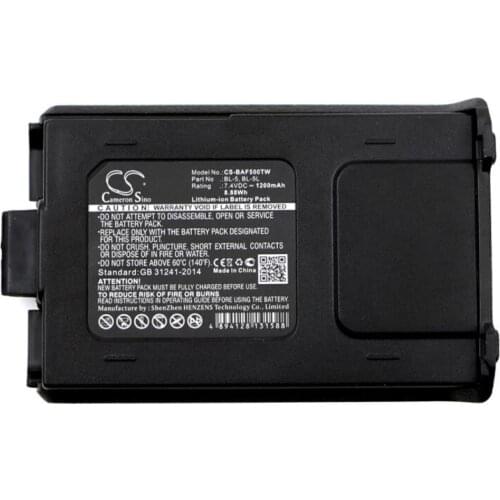 Cameron Sino 1200mAh battery for BAOFENG BF-F8 PLUS BF-F8+ BF-F8HP BF-F9 BF-F9 V2 + HP TYT F8 TYT F9 UV-5A UV-5B UV-5C UV-5E