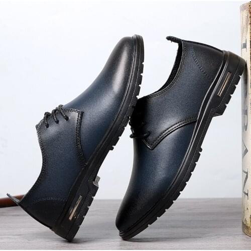 Black leather sneakers causal sale sapato new 2020 male masculino men informales for shoe cuero de para spring breathable boots