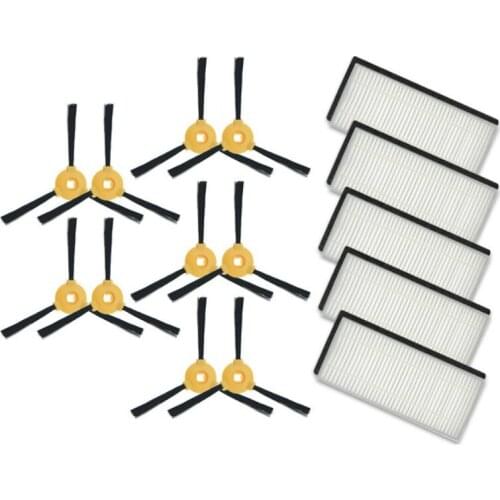 HEPA filter side brush for ecovacs deebot 600 601 605 710 711 715 cleaner Robotic robot Vacuum Cleaner Parts brushes