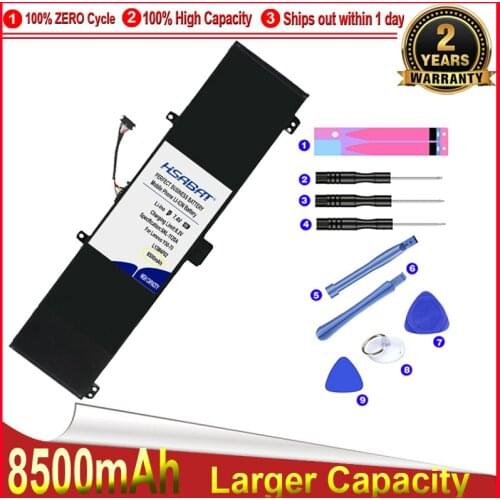 HSABAT 0 Cycle 8500mAh L13M4P02 Laptop Battery for Lenovo Y50-70 Y70-70 Y70 121500250 L13N4P01 Replacement Accumulator