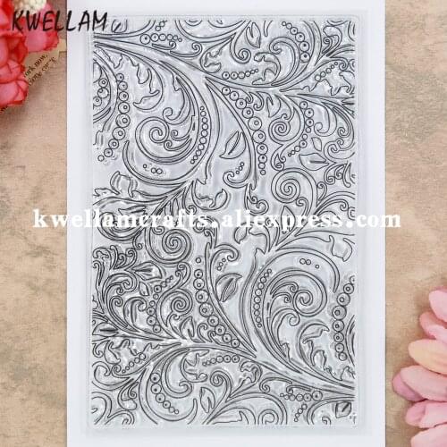 Leaves Background Scrapbook DIY photo cards rubber stamp clear stamp transparent stamp 10x15cm 9020112