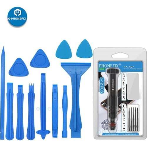18 in 1 Magnetic Screwdriver Plastic Opening Spudger Kit for iPhone 6 7 8 Plus X Pry Opening Phone Repair Hand Tool Sets