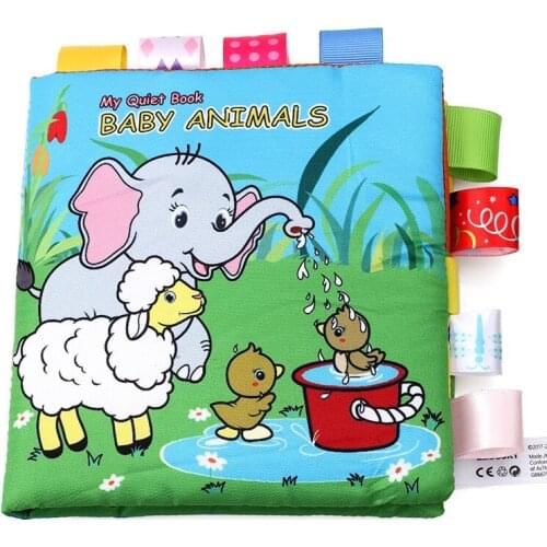 Montessori Toys Baby Early Learning Educational Materials Cloth Book Children Intelligence Development