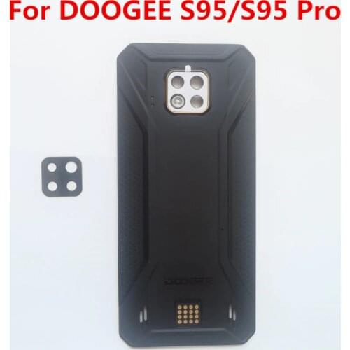 Original Battery Case + Rear Back Camera Glass Protective Battery Case Back Cover For 6.3 inch Doogee S95/S95Pro Phone