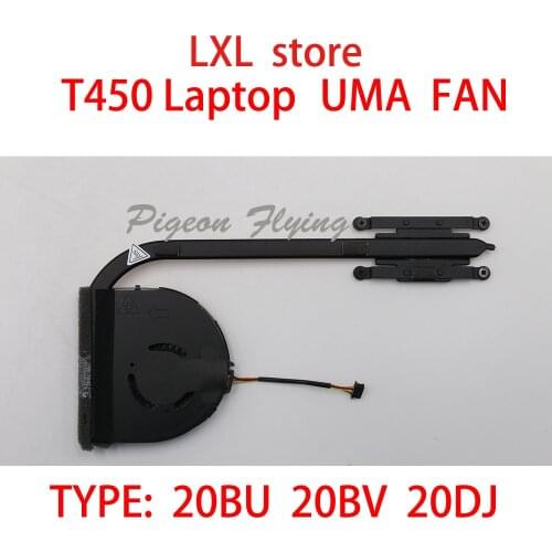 T450 laptop FAN For Thinkpad T450 radiator UMA 20BU 20BV 20DJ with FAN FRU 01AW560 04X5942 01AW558 01AW559 00HT597 04X5944