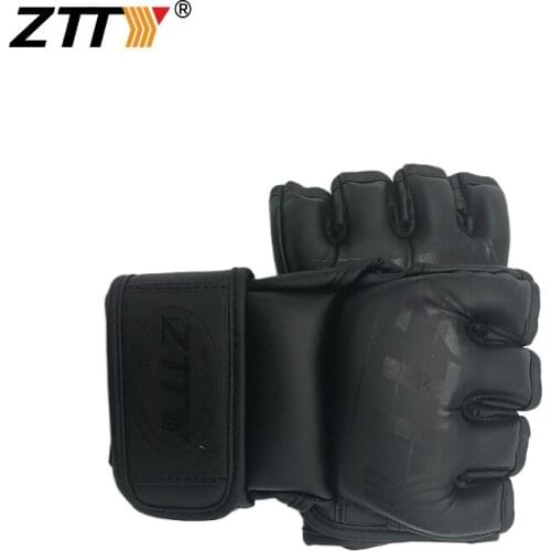 High Quality Boxing Glove Half Finger Sanda Glove for Training Sandbag Punching Glove
