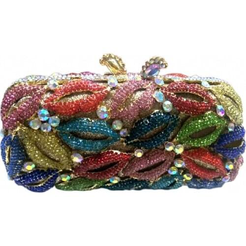 XIYUAN Clutches Women Wedding Party Purse Evening bag Clutch Bags Luxury Handbags Women Bags Designer Elegant Shoulder Bags lady