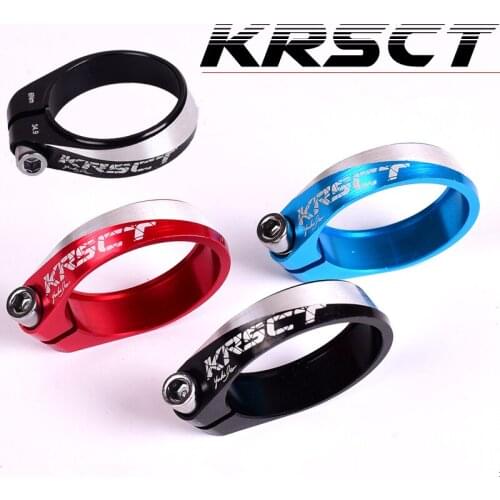 31.8mm Bike Seat Clamp 34.9mm Aluminium Alloy Mountain MTB BMX Road Bike bicycle Seatpost Clamp Seat Post Tube Clip accessories