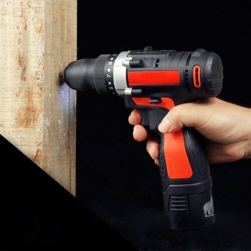 12V 3/8inch 2 Speed Variable Electric Cordless Drill Screwdriver Battery Powered