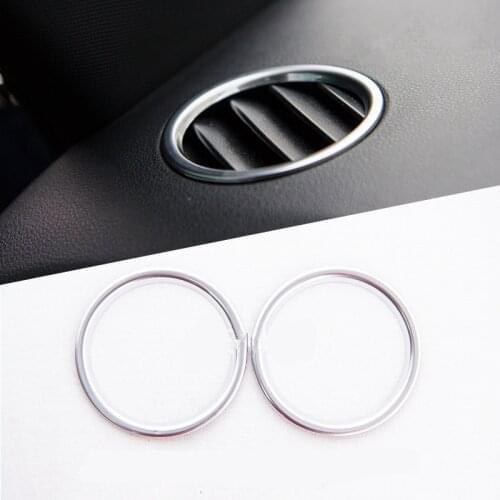 Car Interior A-Pillar Speaker Moulding Trim Dashboard Outlet Storage Box Ring Cover for Volkswagen Beetle 2013 - 2017
