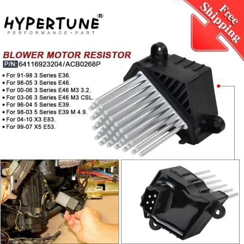 FREE SHIPPING Final Stage Car Heater Blower Motor Resistor for BMW E46 E39 X5 X3 64116923204 64116929486 64118385549 64118364173