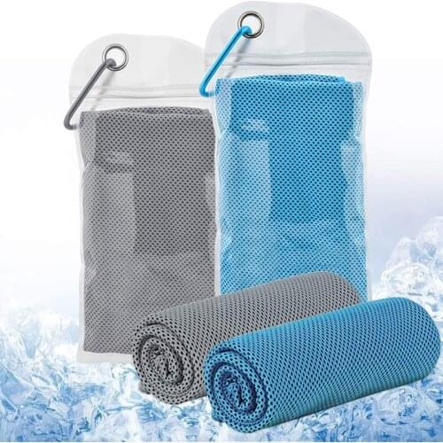 Super Cooling Towel Microfiber Ice Towel Quick-Drying Camping Fitness Sweat-absorbent Sports Towel Climbing Magic Cooling Towel