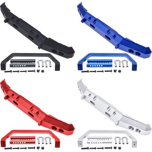 RCAWD machined alloy front bumper for 1-10 RGT 86100 86110 FTX5579 Outback Fury crawler upgraded parts