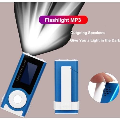 MX803 Mini Sports Cute Mp3 Player Portable With Flashlight Support Music Mp3 Player