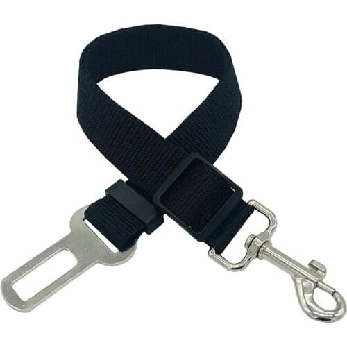 Pet Dog Cat Seat Belt Adjustable Harness Seatbelt Lead Leash for Small Medium Dogs Travel Clip Pet Supplies 8 Color
