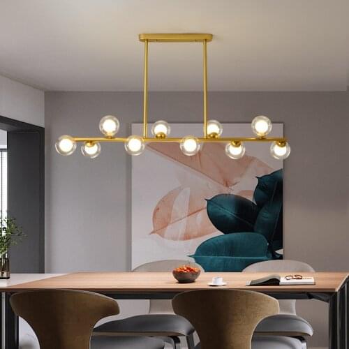Modern Nordic Pendant Lights Living Dining Room Hanging Lamp Pole Art Decoration Indoor Lighting Design Pendant Lamp Ceiling