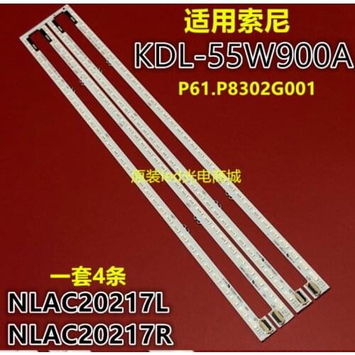 LED backlight strip for 55inch S ony KDL-55W900A KDL-55W905A P61.P8302G001 NLAC20217L NLAC20217R