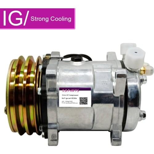 Universal Air Conditioner A/C Compressor For Sanden 505 5H09 SD5H09 SD505 UNIVERSAL