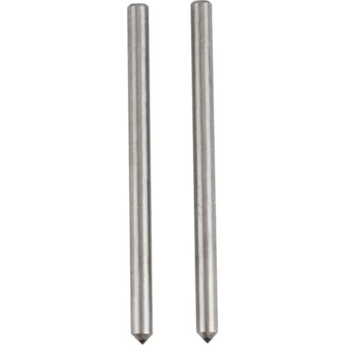 2Pcs Point Engraving Cutters Metal Stone Circuit Board PCB Bits Engraver Cnc Cutting Tools Milling Cutter