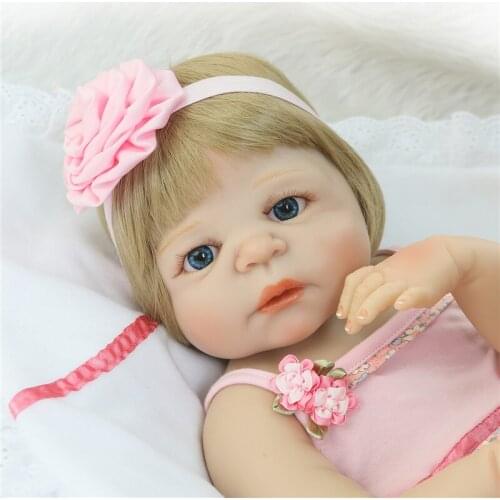 Bebes reborn princess girl dolls 23"NPK full silicone reborn baby dolls for kids gift play house toys bonecas brinquedo menina