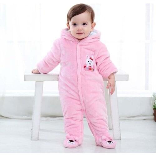 Baby boys girls clothes suit newborn outfits Winter Infant clothes children clothing set cartoon soft cotton warm thick