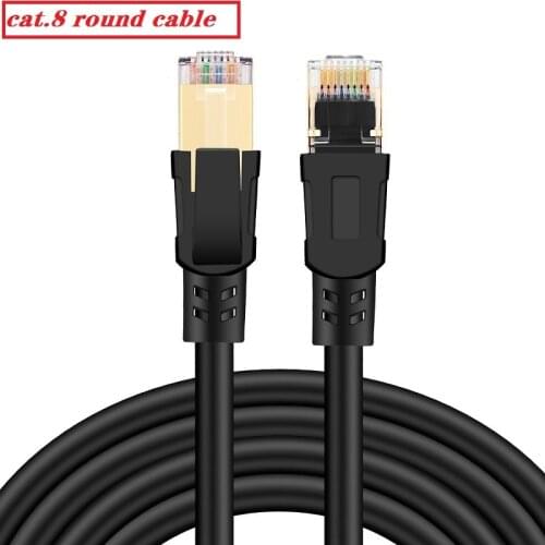 CAT6 cat7 cat8 Ethernet Cable RJ45 Lan Network Cable High Speed Patch Cord for Modem Router Cable