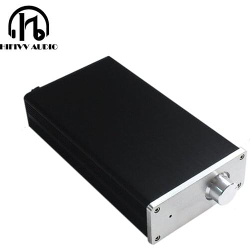HIFI audio amp Aluminum case Chassis For power Amplifier Aluminum enclosure 1105 (W114mm H50mm D210mm )