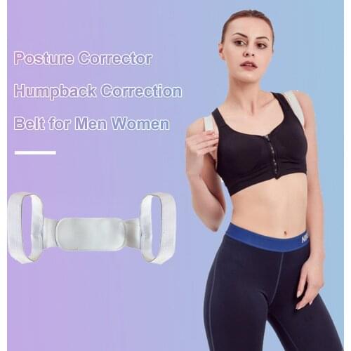 Posture Corrector Humpback Correction Belt Men Women Scoliosis Back Kyphosis Brace Adjustable Straps Shoulder Support Trainer