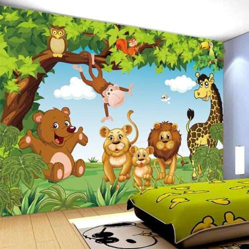 Cartoon Animation child room wall mural for kids room boy/girl bedroom wallpapers 3D mural wallpaper custom any size