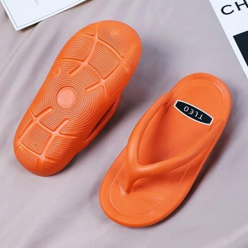 New Summer Adult Sneakers Slippers Women Thick Bottom Non-slip Soft Flip Flops Female Outdoor Beach Sandals Ladies Casual Slides