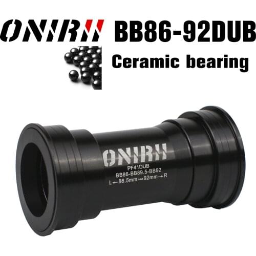 ONIRII Bicycle DUB BB92 Ceramic Bearing Bottom Bracket Press Fit 28.99 mm BB for MTB BIKE BB86.5-92mm SRAM NX GX XO1 Parts New