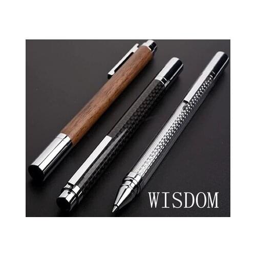 Carbon fiber Walnut Pearl pen signing pen free shipping