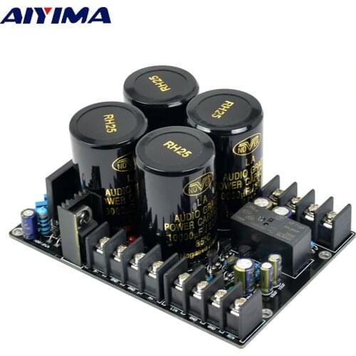 AIYIMA Amplifier Rectifier Protect board Supply Power Board High Power Rectifier Filter Power Supply Board