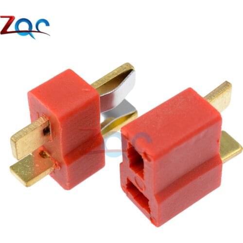 20pcs 10 Pair T Plug Male Female Connector ESC RC Lipo Battery Helicopter For Deans